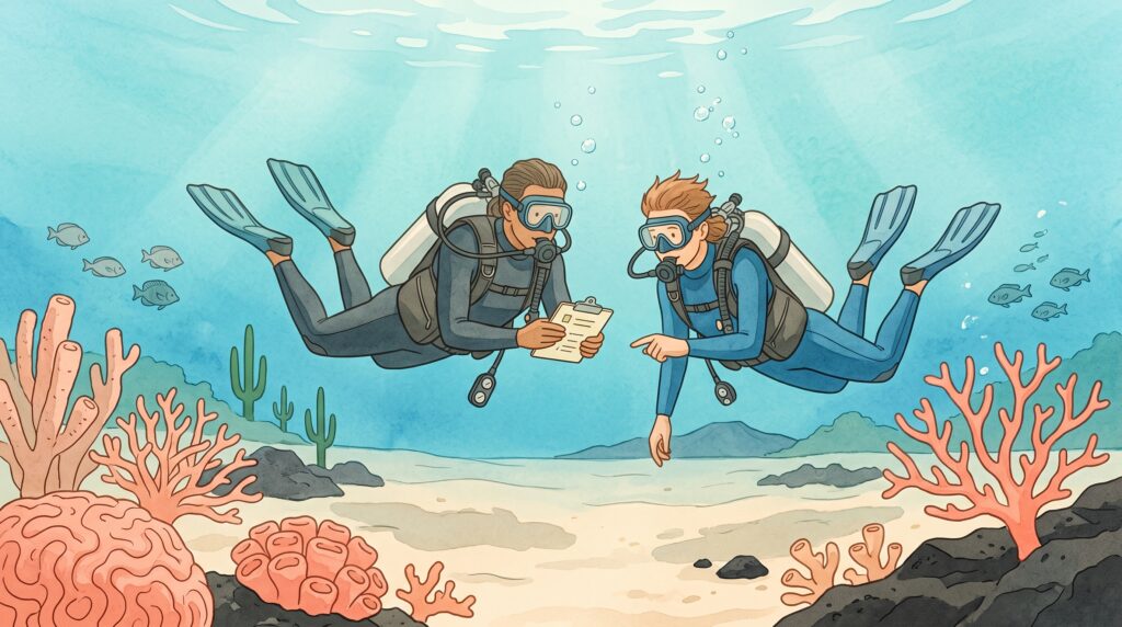 Illustratie bij Duiken bonaire beginners: 6 onmisbare tips voor je eerste duik