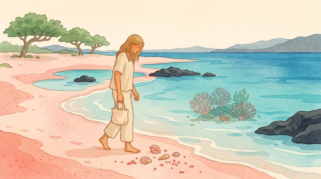 Illustratie bij Pink Beach ontdekken? Hier zijn de must-know tips voor jouw bezoek.